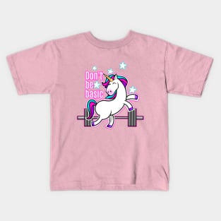 Don't be basic Kids T-Shirt